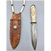 Image 4 : Bone Handle Knife with Sheath