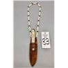 Image 9 : Bone Handle Knife with Sheath