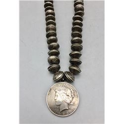 Coin Bead Necklace