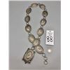 Image 11 : Heavy Sterling Silver Link Concho Belt