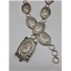 Image 3 : Heavy Sterling Silver Link Concho Belt