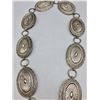 Image 5 : Heavy Sterling Silver Link Concho Belt