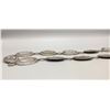 Image 8 : Heavy Sterling Silver Link Concho Belt