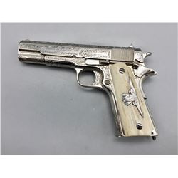 David Harris Engraved 1911 with Bone Grips