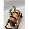 Image 3 : Buermann Spurs with Beaded Straps