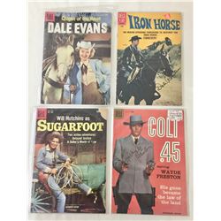 Group of Four  Golden Era  Cowboy Comics