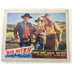 John Wayne - Red River Lobby Card