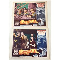 Two John Wayne Movie Lobby Cards