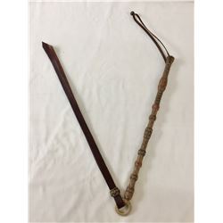 Handmade Rawhide Quirt