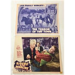 1930s and 40s Western Movie Lobby Cards