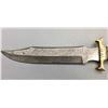 Image 5 : Large Damascus Bowie Knife