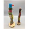 Image 4 : Two Handmade Statue Style Kachinas