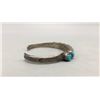 Image 2 : Vintage Eight Stone Carved Turquoise Bracelet
