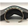 Image 5 : Vintage Eight Stone Carved Turquoise Bracelet
