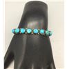 Image 6 : Vintage Eight Stone Carved Turquoise Bracelet