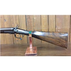 Engraved, Double Barrel Shotgun