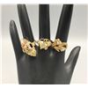 Image 1 : Three Black Hills Gold Rings