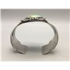 Image 6 : Green Turquoise and Sterling Silver Bracelet