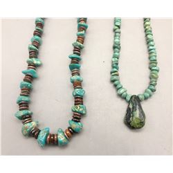 Two Turquoise Necklaces
