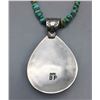 Image 7 : Turquoise and Sterling Silver Necklace
