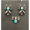 Image 1 : Unique Bug Earrings and Pin Set