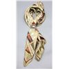 Image 2 : Silver Scarf Slide with Scarf