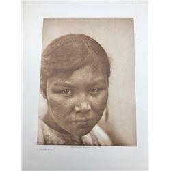 Original Edward Curtis Print on Tissue