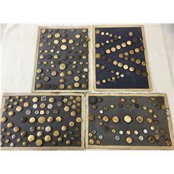 Collection of Antique Military and Police Buttons