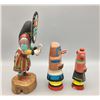 Image 5 : Three Hopi Kachinas