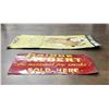Image 5 : Two Vintage Tobacco Advertisement Signs