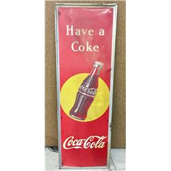 Vintage Coca-Cola Advertisement Sign