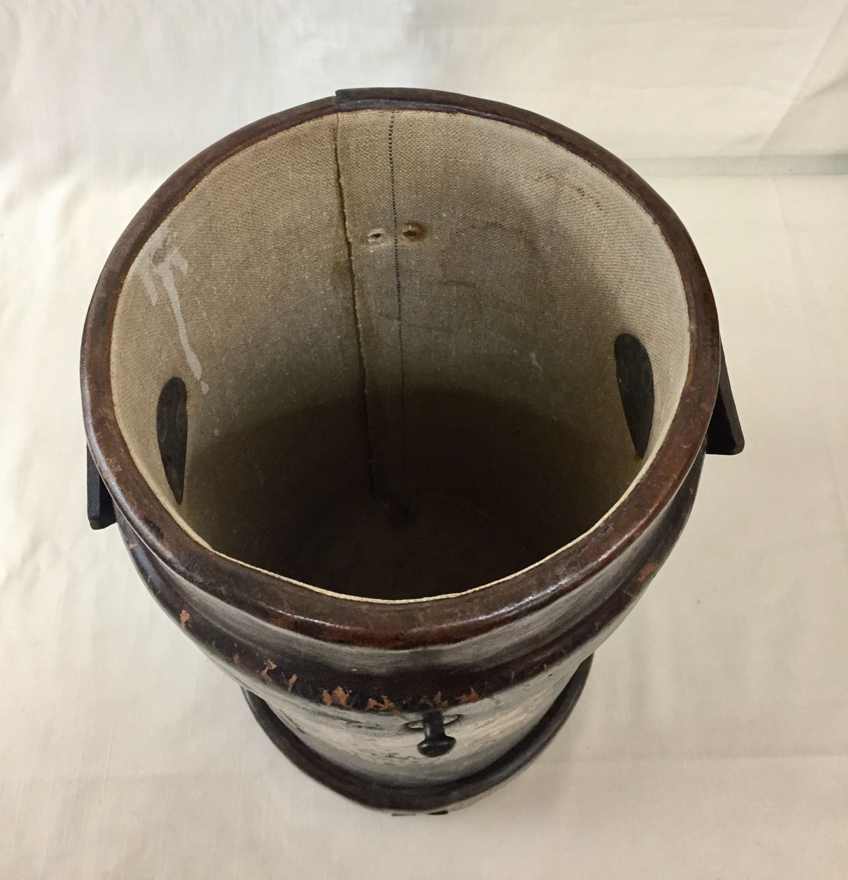 Antique Leather Fire Bucket