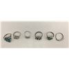 Image 4 : Six Vintage Rings