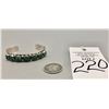 Image 8 : Seven Stone Carved Turquoise Bracelet
