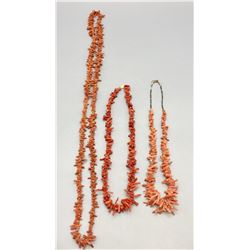 Group of Branch Coral Necklaces