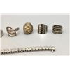 Image 5 : Group of Sterling Silver Rings and Bracelets