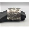 Image 7 : Extra Wide Sterling Silver Cuff Bracelet