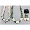 Image 1 : Two Choker Necklaces and a Pair of Earrings
