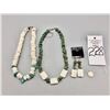 Image 8 : Two Choker Necklaces and a Pair of Earrings