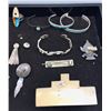 Image 10 : Large Group of Miscellaneous Sterling Silver and Turquoise