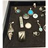 Image 3 : Large Group of Miscellaneous Sterling Silver and Turquoise