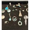 Image 4 : Large Group of Miscellaneous Sterling Silver and Turquoise
