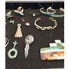Image 5 : Large Group of Miscellaneous Sterling Silver and Turquoise