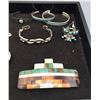 Image 6 : Large Group of Miscellaneous Sterling Silver and Turquoise