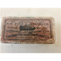 .32 Short Rim Fire Ammo