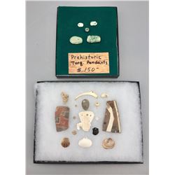 Group of Artifacts Displays