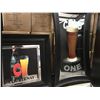 Image 1 : 2 WOOD FRAMED BEER ADVERTISEMENT DECORATIVE MIRRORS
