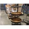 Image 1 : 3 TIER METAL DISPLAY STAND WITH 2 BASKETS