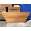 Image 1 : 1 PCE LIVE EDGE WOOD COUNTER - APPROX 4' X 2'