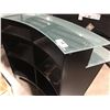 Image 2 : 2 TIER GLASS TOP SMALL BAR UNIT